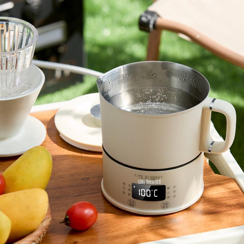 LIFE ELEMENT 0.6L Portable Folding Electric Kettle CN plug (adapter included)