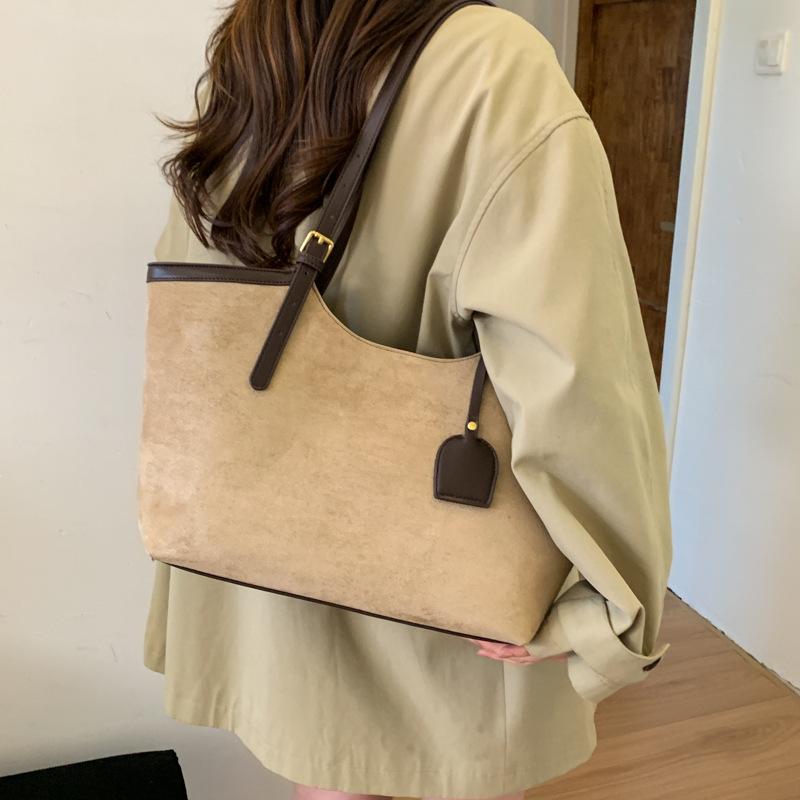 Tragetasche, Handtasche, Pendler-Schultertasche, Schlichte und lässige Unterarmtasche