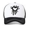 Melting Heart Print Women Baseball Cap Summer Cute Tennis Skate Sunscreen Mesh Outdoor Casual Adjustable Mesh Trucker Hat