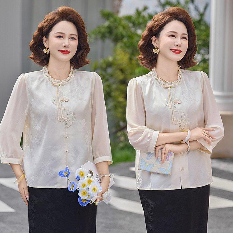 2026 Summer Fashion Shirt for Young Mothers & Stylish Middle-Aged Women