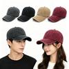 Vintage Women's Dad Hat Outdoor Custom Logo Cotton Baseball Cap Embroidery Sports Hats Men Washed Denim Trucker Cap