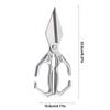Kitchen Scissors All Purpose Heavy Duty Cooking Shears for Cutting Meat Cooking Gadgets with Nutcracker for Beginner Vegetable