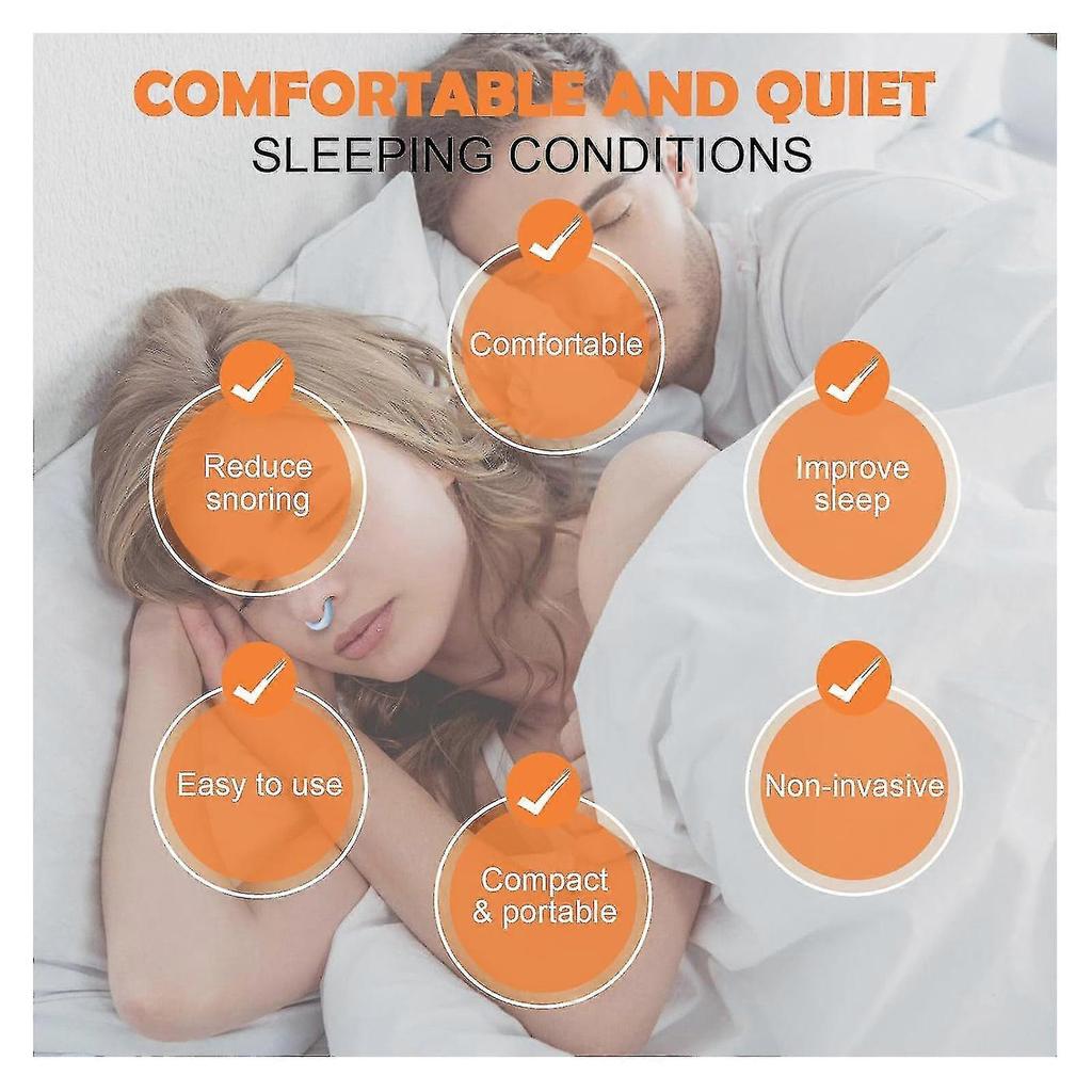 2pcs Nose Dilator Anti Snoring, Anti Snoring Nose Clip, Nose Dilator, Better Breathing Nose Dilator, Aid Against Snoring, Snoring Solution