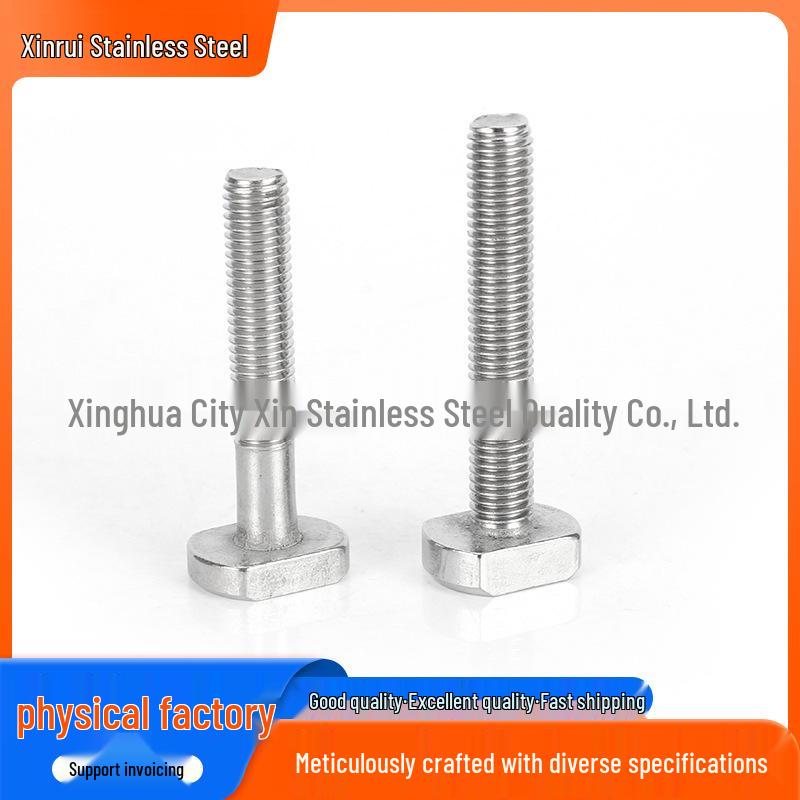 304 Stainless Steel T-Slot T-Head Bolt Screw