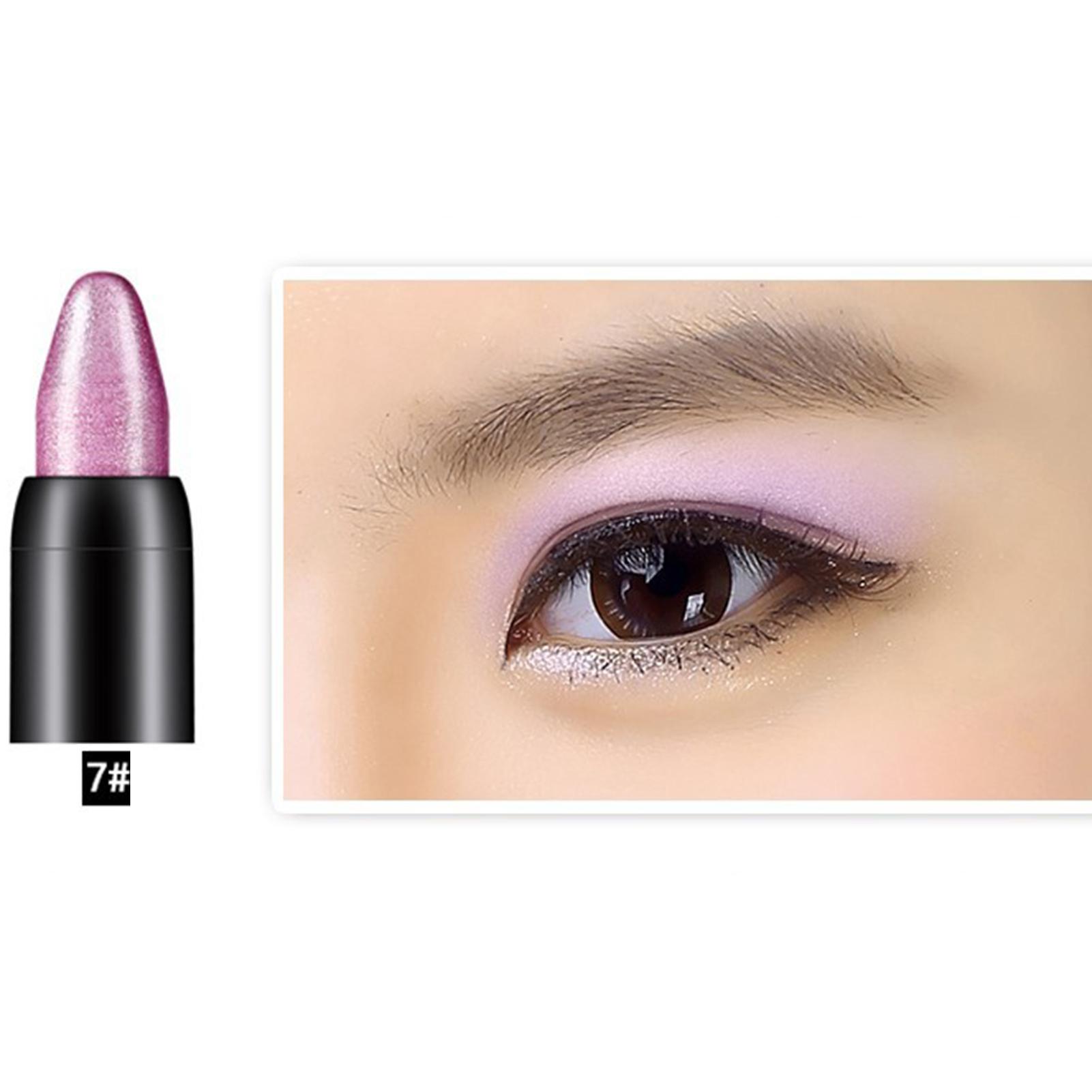 

Puntos Long Women Highlighter Eyeshadow Pencil Косметичний блиск стійкий Eyeliner Pen Pen