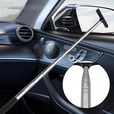 Multifunctional Car Rearview Mirror Telescopic Wiper Cleaning Wiper Windshield Wash Front Brush U9S6