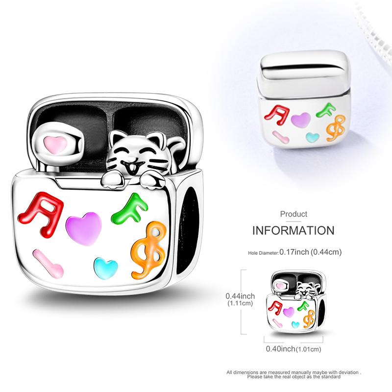 New Copper Openable Charms Pendants Russian Nesting Doll Easter Egg Dangle Fit Women Original Bracelet Diy Jewelry Gifts