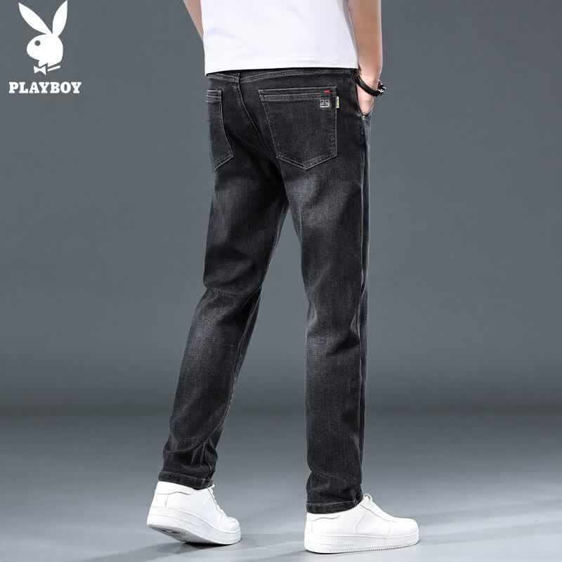 PLAYBOY Men's Loose Straight Fit Jeans