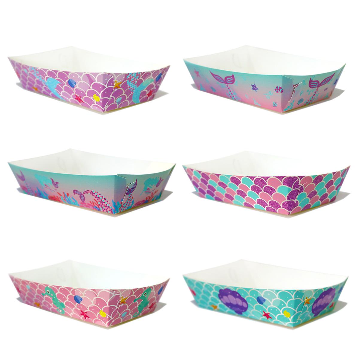 

Themed Party Decorative Carton Underwater World Baked Goods Popcorn Box Carton