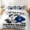 GAMBAOSAKA Custom Name 3pc set Perfect for bedroom use Comfortable bedding set includes a duvet cover and two pillowcases Ideal birthday or Christ
