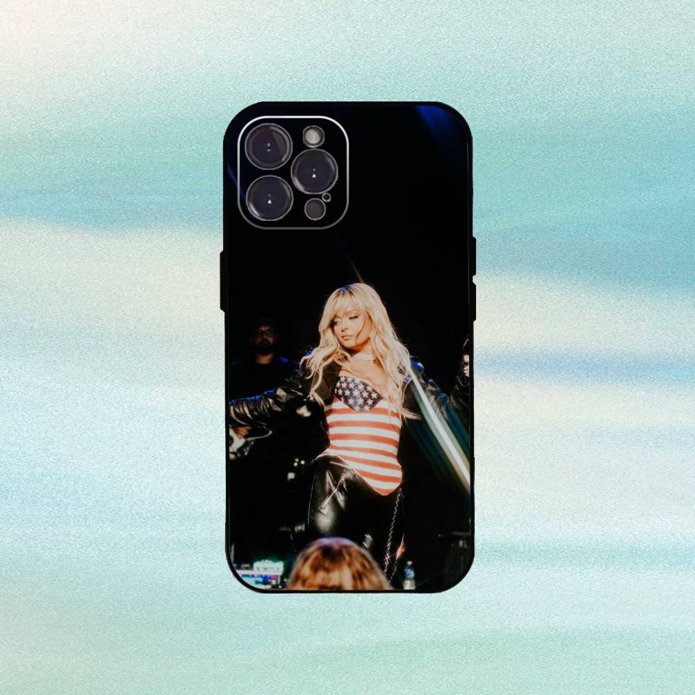 B-Bebe Rexha Singer Phone Case For iPhone17 16 15 14 13 12 11 Pro Max Plus,5G Soft Black Case