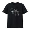 Wifey T Shirt Womens Cotton Dark Black Small Vintage Washed Breathable Designer Clothes Streetwear Versatile Comfortable