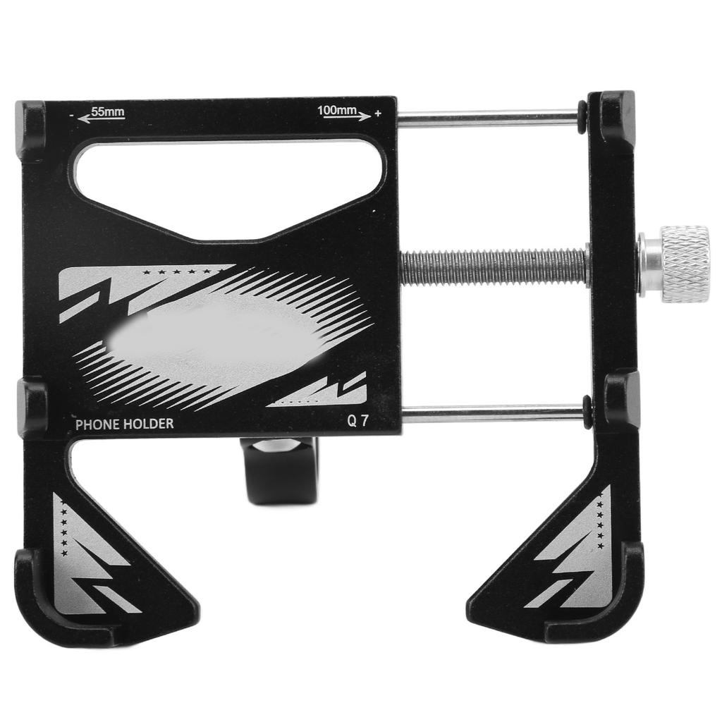 SIKW Bike Phone Mount Holder Q7 Handlebar Cell Phone Mount Metal Cycling Accessory for Bicycle Motorcycle