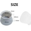 4PCS Home Furniture Leg Protectors Table Leg Pads Table Leg Protectors Chair Protective Pads Silent Chair Leg Pads Soft Silicone Material