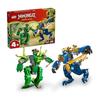LEGO Ninjago Jay's Dragon Mech Suit Battle Pack Toy Birthday Present Block Boys Girls Children 4 Years Old 5 Years Old 6 Years Old Battle Robot