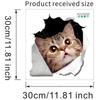 Cute Cat Toilet Stickers, Waterproof Removable Self-Adhesive Bathroom Home Decor
