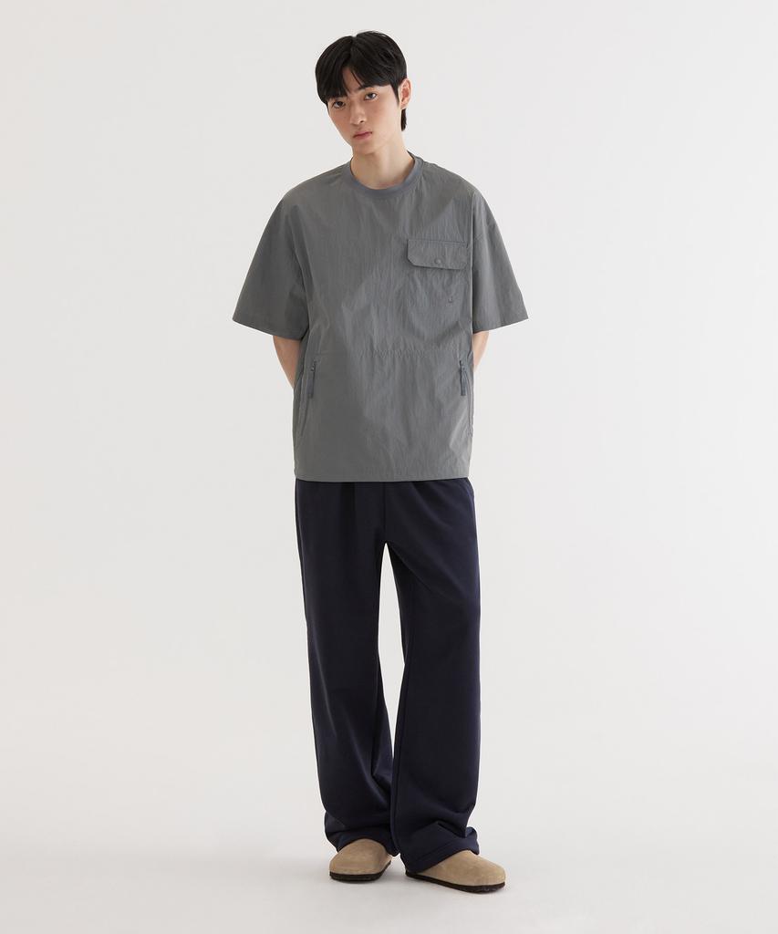 COVERNAT Semi-Wide C Logo Sweatpants Dark Navy