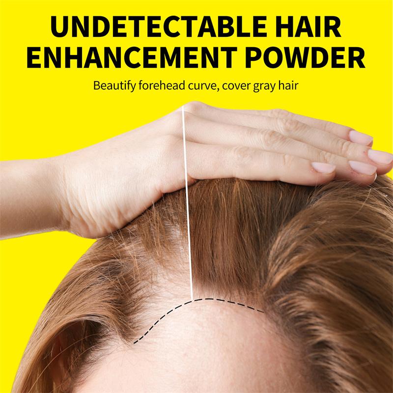 SEVICH 12g Magical Fluffy Hairline Powder Hair Line Shadow Hair Concealer Root Cover Up Gray Coverage Unisex Instantly Black/Dark Brown/Coffee