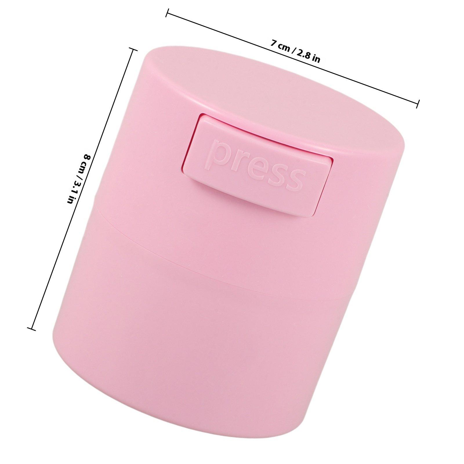 Eyelash Storage Tank Airtight Container Press Type Lash Glue Organizer Lash Extension Artist Supplies Eyelash Storage