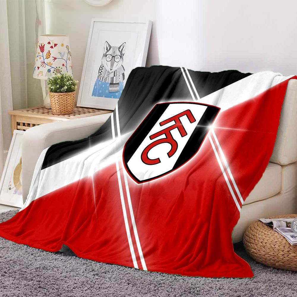 Fulham F.C Flannel Blanket, High quality Comfortable for All Seasons, Home Decor, Warmth and Comfort