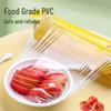 Yongduo 50cm x 200m Lebensmittelechte PVC Frischhaltefolie