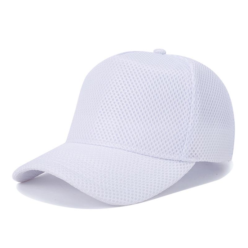 Cappello da Sole Traspirante in Rete da Uomo - Cappellino da Baseball High-Top per l'Estate con Visiera a Becco d'Anatra e Vestibilità Ampia per la Testa