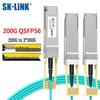 SK-LINK 200G To 2x100G QSFP56 Active Optical Breakout Cable