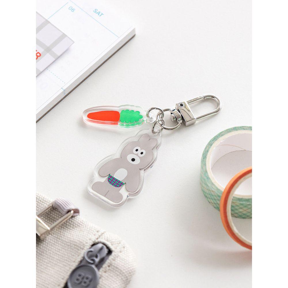 Romane MARKS X Brunch Brother Acrylic Keychain