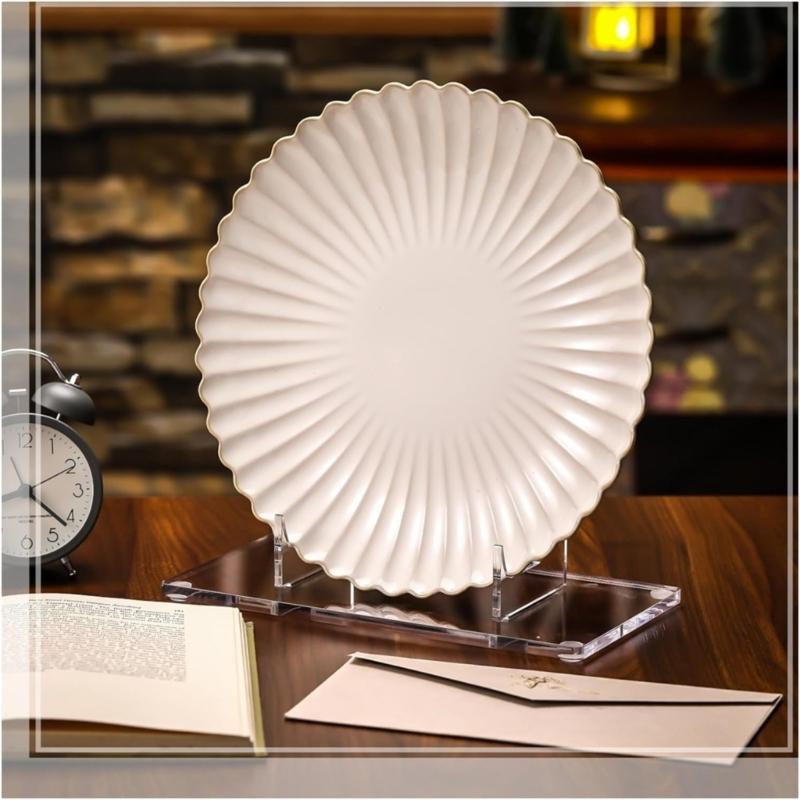 Clear Acrylic Display Stand Easel Multifunction Display Holders Decorative Clear Plastic Display Stand Clear Books Stand