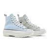 Converse Run Star Hike High 'Summer Denim - Blue' (Unisex) Blue / Vintage White / Black Canvas Shoes 171894C