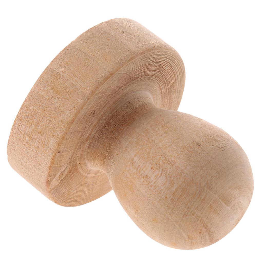 4 Pieces Handmade Polish Stamp Handle Wood Diy