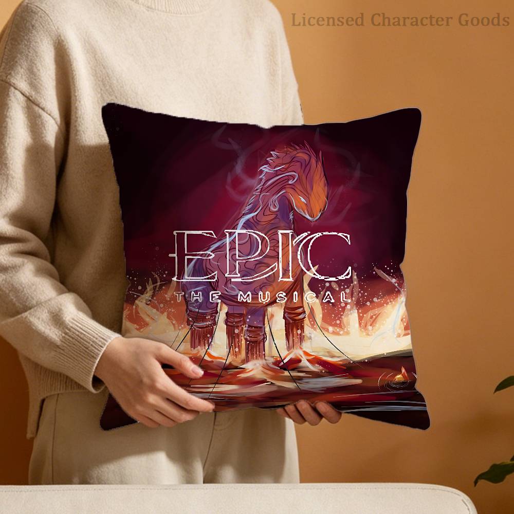 EEPIC The MMusical Double Sided Print Soft Throw Pillow Cover Washable RV Camper Interior No Insert