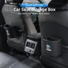 2025 Hot Car Trash Can Seatback Leather Organiser Trash Storage Accessories Interior For BMW X3 X5 M5 M3 E46 E90 E60 F10 E39 F30