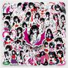 50Pcs Anime Girl Stickers Gothic Sweet Cool Sexy Lady Waterproof Decals DIY Decor Journal Phone Case