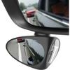 GrnArt Car Auxiliary Adjustable Secondary Side Mirror for Adjustable and Easy Eliminates Blind Spots Mirror, 360-Degree Angle, Cars, Installation,