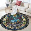 Urban Water Maintenance Round Area Rug Under Office Chairs Bedroom Living Room Home Decor