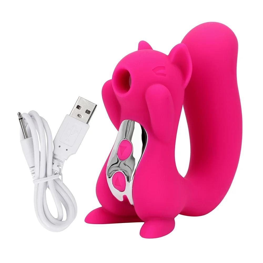 Sucking Tongue Vibrator for Women Nipple Sucker Stimulator Sex Toys for Women Masturbator Sex Toy Vibradores Juguetes Sexuales