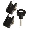 2pcs Adjustable Window Lock Stopper Safety Locks For And Pets Anti-Theft Door Lock Sliding Door Window Limit Lock