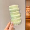 Bold Seamless Telephone Line Embroidered Hair Ring, Versatile Headband, Simple Elastic Hair Rope Headpiece