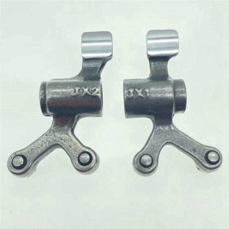 2 Piece Motorcycle Rocker Assembly Assy Silver Iron Engine Parts For DAELIM VF125 VF 125 125Cc
