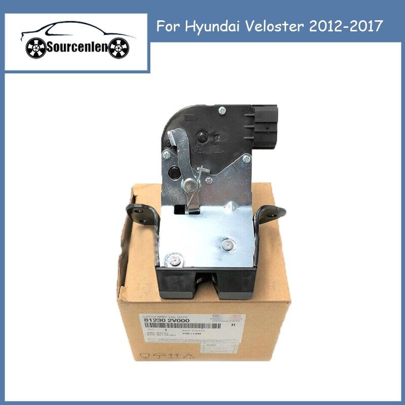 

Защелка замка задней задней двери для Hyundai Veloster 2012-2017, привод блока замка двери багажника 81230-2V000 812302V000