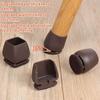 8/16PCS Chair Leg Protector TPE Diagonal Leg Table and Chair Floor Protection with Felt Furniture Leg Cover Furniture Sliders