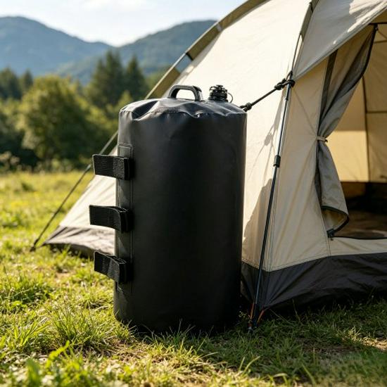 Sacs d'eau lestés pour tentes d'extérieur et panneaux d'affichage - Durables et en stock