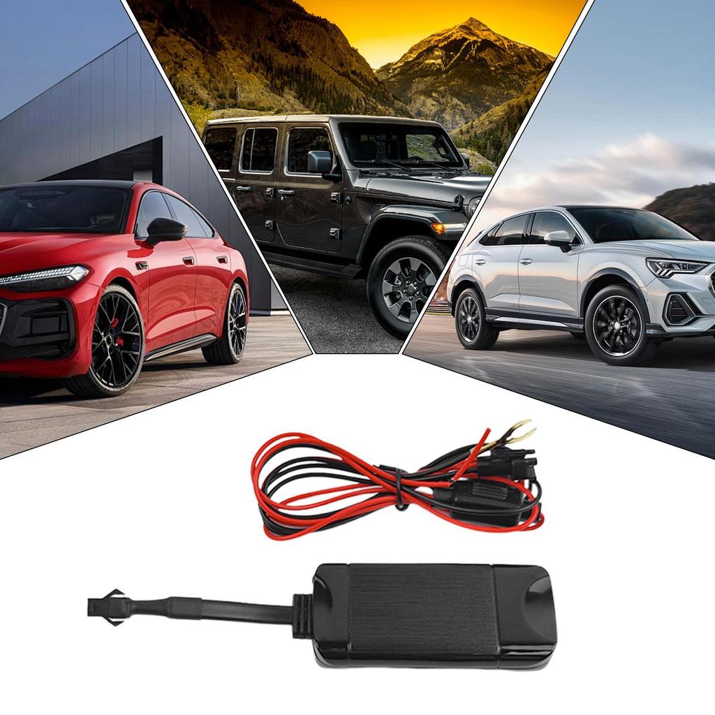 Car Tracker Real-Time GPS Locator Device For Car Motorcycle Shock Sensor Locator For Delivery Service School Zones Taxi