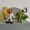 Rainbow Friends Anime Figuur Set Roze Blauw Monster Model Cartoon Karakter Beeldje Taart Decoratie Ornamenten Speelgoed voor Kinderen