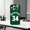 Giannis Antetokounmpo 34  Phone Case For iPhone17,16,15,14,13,12,11 Plus,Pro Max Magnetic For Magsafe Wireless Charging