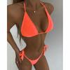 2025 New Fashion Sexy Bikini Solid Swimsuit Women Swimwear Push Up Set Brazilian Bathing Suit Summer Beach Wear Swimming