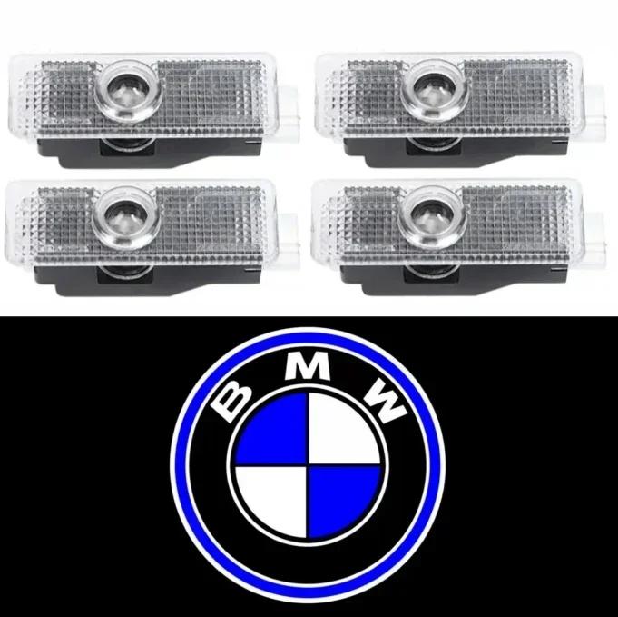 XZDXD1 For BMW Hot 2025 BMW GROUP 4Pcs Car LED HD Door Welcome Projector Laser Lamps For BMW E90 E60 E46 E93 F20 F21 F30 F31 F32 F33 F3