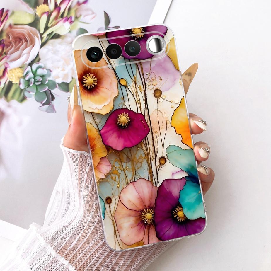 For Realme 16 5G Case RMX5171 Cute Cat Fashion Painted Cover Soft Silicone Protective Shell For Realme 16 Realme16 5G Phone Case