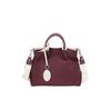 Handle Nylon Mini Tote Bag TREASURE TOPKAPIStriped 2-Way (Bordeaux)